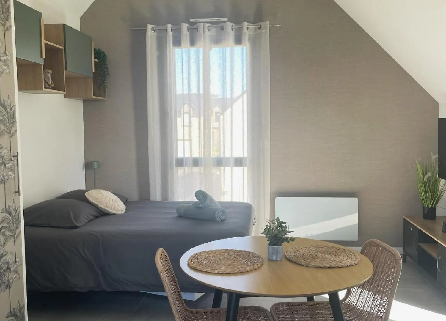 Lejlighed Studio Avec Terrasse Proche De La Mer Lancieux